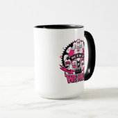 10代のタイタン行け！ | "我々は乗る"レトロMoto Graphic マグカップ (正面右)