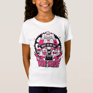 10代のタイタン行け! "我々は乗る"レトロMoto Graphic Tシャツ