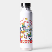 10代のタイタン行け！行く ウォーターボトル (左面)
