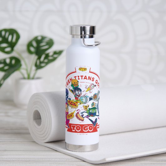 10代のタイタン行け！行く ウォーターボトル (ヨガ)