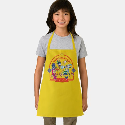 10代のタイタン行け!行く エプロン (インサイチュ)