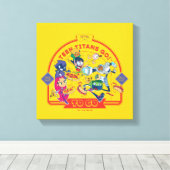 10代のタイタン行け!行く キャンバスプリント (インサイチュ (ウッドフロア))