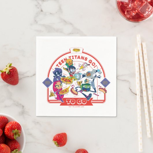 10代のタイタン行け!行く スタンダードカクテルナプキン (インサイチュ)