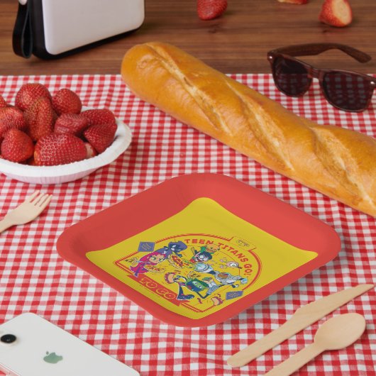 10代のタイタン行け！行く ペーパープレート (ピクニック)