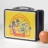 10代のタイタン行け!行く メタルランチボックス (インサイチュ)