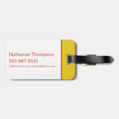 10代のタイタン行け!行く ラゲッジタグ (裏面横)