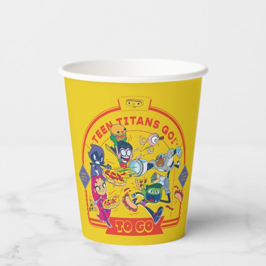 10代のタイタン行け!行く 紙コップ (裏面)