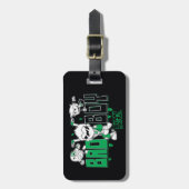 10代のタイタン行け！ | "Bad Boy" Robin、Cyborg、およびBB ラゲッジタグ (正面縦)