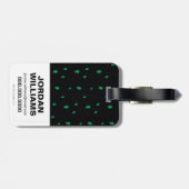 10代のタイタン行け！ | "Bad Boy" Robin、Cyborg、およびBB ラゲッジタグ (裏面横)