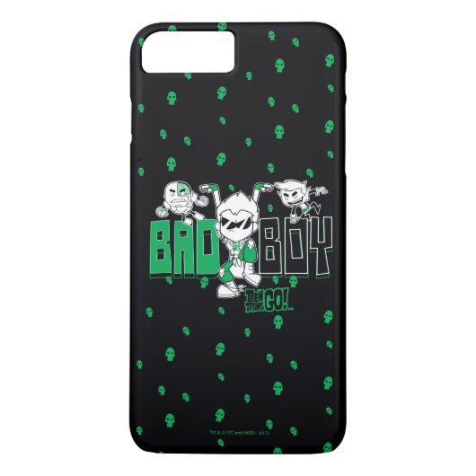 10代のタイタン行け! | "Bad Boy" Robin、Cyborg、およびBB Case-Mate iPhoneケース (裏面)