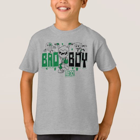 10代のタイタン行け！ | "Bad Boy" Robin、Cyborg、およびBB Tシャツ (正面)