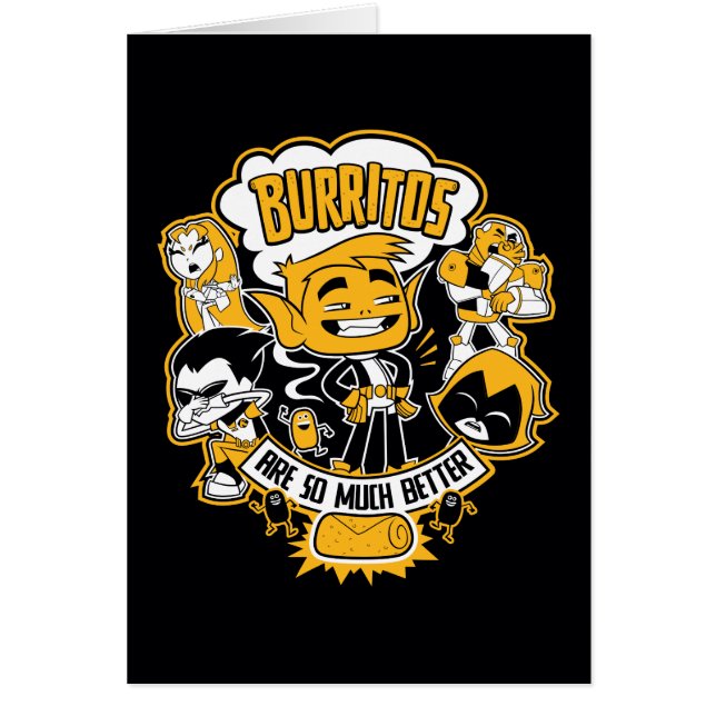 10代のタイタン行け！ | Beast Boy "Burritos Are Better" (正面)