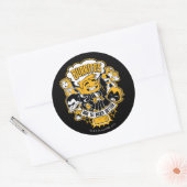 10代のタイタン行け! | Beast Boy "Burritos Are Better" ラウンドシール (封筒)