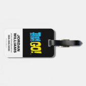 10代のタイタン行け！ | Beast Boy "Burritos Are Better" ラゲッジタグ (裏面横)