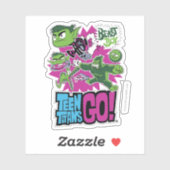 10代のタイタン行け! | Beast Boy Shapeshifts シール (シート)