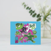 10代のタイタン行け! | Beast Boy Shapeshifts ポストカード (スタンド正面)