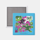 10代のタイタン行け！ | Beast Boy Shapeshifts マグネット (正面/裏面)