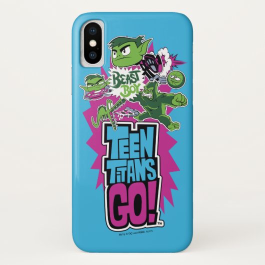 10代のタイタン行け! | Beast Boy Shapeshifts Case-Mate iPhoneケース (裏面)