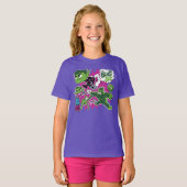 10代のタイタン行け! | Beast Boy Shapeshifts Tシャツ (正面フル)