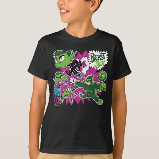 10代のタイタン行け！ | Beast Boy Shapeshifts Tシャツ