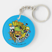 10代のタイタン行け！ | Beast Boy Waffles キーホルダー (裏面)