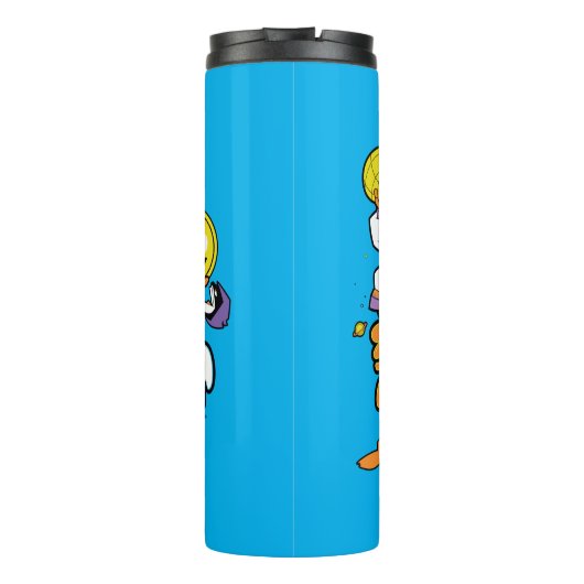 10代のタイタン行け! | Beast Boy Waffles タンブラー (裏面)