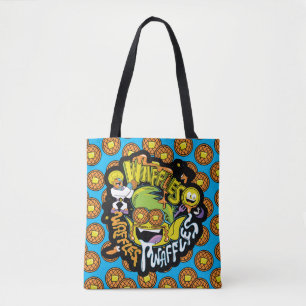 10代のタイタン行け! Beast Boy Waffles トートバッグ