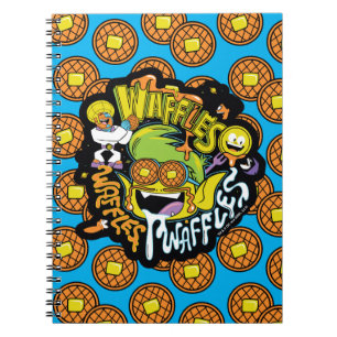 10代のタイタン行け! Beast Boy Waffles ノートブック