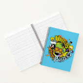 10代のタイタン行け！ | Beast Boy Waffles ノートブック (内部)