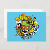 10代のタイタン行け！ | Beast Boy Waffles ポストカード (正面/裏面)