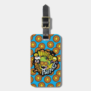 10代のタイタン行け！   Beast Boy Waffles ラゲッジタグ