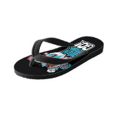 10代のタイタン行け! | CyborgのArsenal Graphic キッズビーチサンダル (アングル)