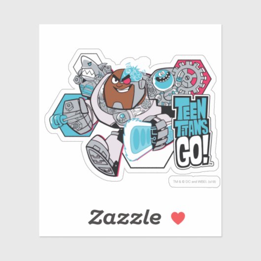 10代のタイタン行け！ | CyborgのArsenal Graphic シール (シート)