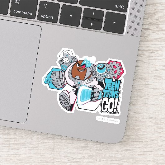 10代のタイタン行け! | CyborgのArsenal Graphic シール (詳細)