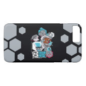 10代のタイタン行け! | CyborgのArsenal Graphic Case-Mate iPhoneケース (裏面(横))