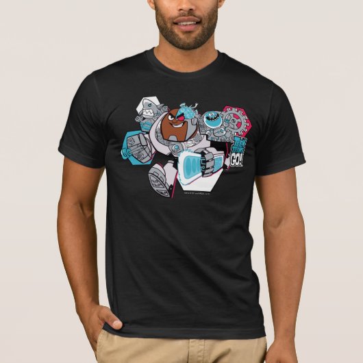 10代のタイタン行け! | CyborgのArsenal Graphic Tシャツ (正面)