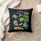10代のタイタン行け! | Gnarly 90のピザグラフィック クッション (ブランケット)