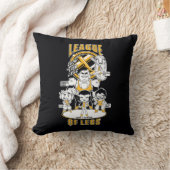 10代のタイタン行け！ | League of Legs クッション (ブランケット)