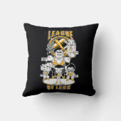 10代のタイタン行け！ | League of Legs クッション (裏面)