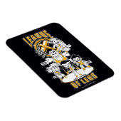 10代のタイタン行け! | League of Legs マグネット (右側)