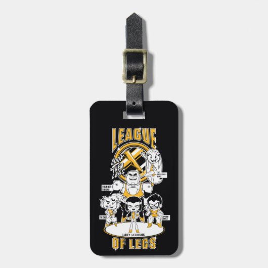 10代のタイタン行け! | League of Legs ラゲッジタグ (正面縦)