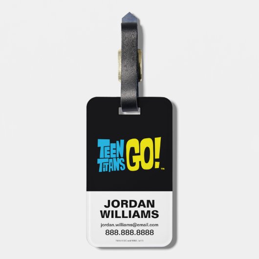 10代のタイタン行け! | League of Legs ラゲッジタグ (裏面縦)