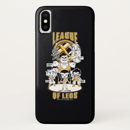 10代のタイタン行け! | League of Legs Case-Mate iPhoneケース (裏面)