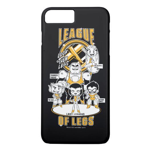 10代のタイタン行け! | League of Legs Case-Mate iPhoneケース (裏面)