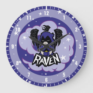 10代のタイタン行け! Raven攻撃 ラージ壁時計