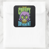 10代のタイタン行け! | Raven "私は怖くない違う" スクエアシール (バッグ)