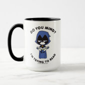 10代のタイタン行け! | Raven "私は試してい読る" マグカップ (左)