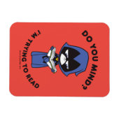 10代のタイタン行け! | Raven "私は試してい読る" マグネット (横)