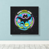 10代のタイタン行け！ | Raven "Azarath Metrion Zinthos" キャンバスプリント (インサイチュ (ウッドフロア))