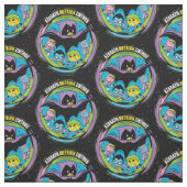 10代のタイタン行け！ | Raven "Azarath Metrion Zinthos" ファブリック (見本)